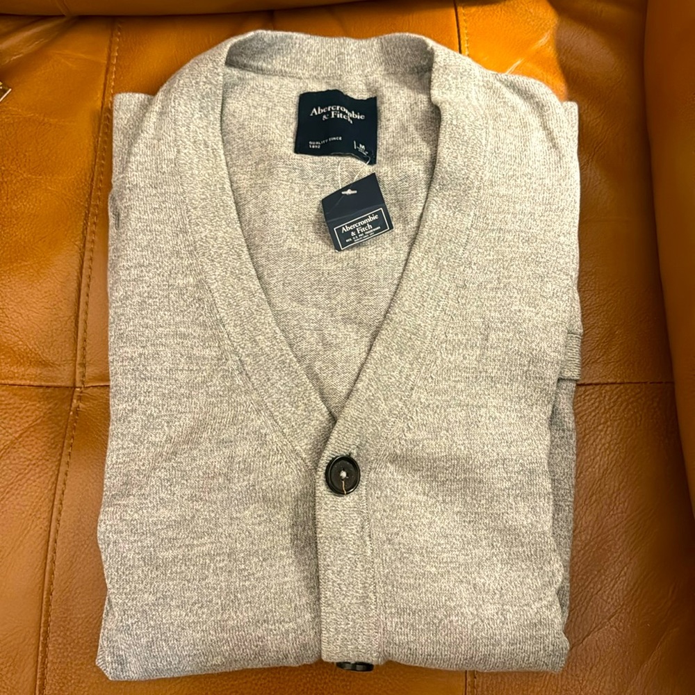 Abercrombie & Fitch Cotton Cardigan Sweater